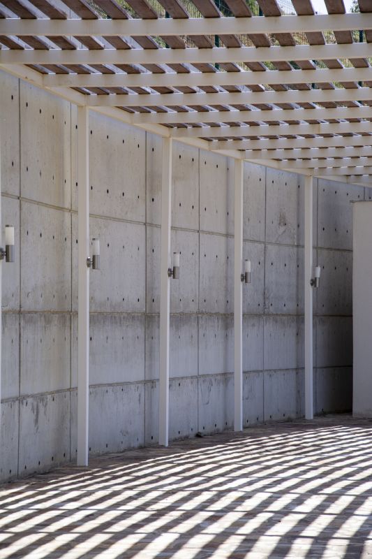 Exterior Building Light Installation